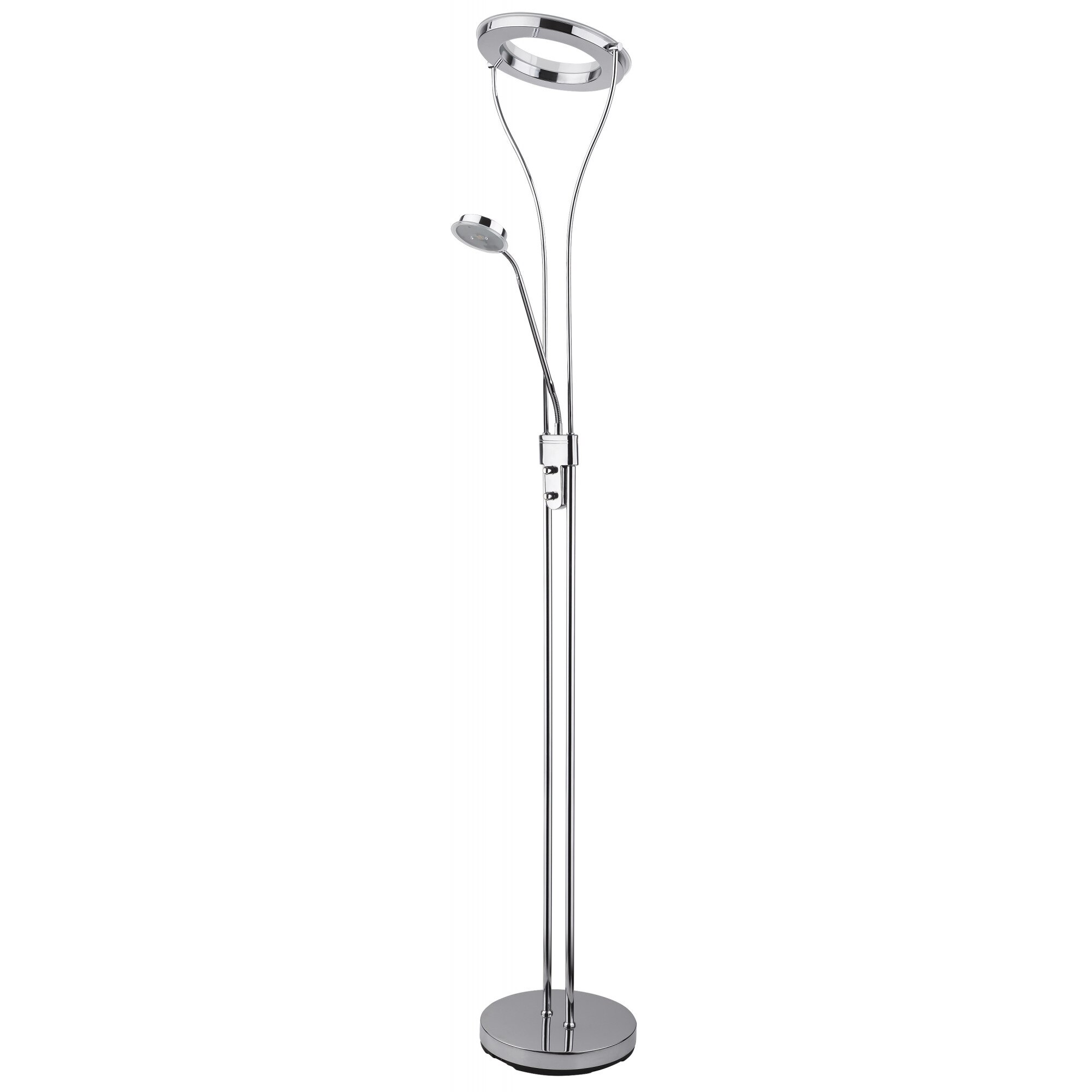 Lampadar Leslie - 4159 Rabalux, LED 18W+LED 4W, crom